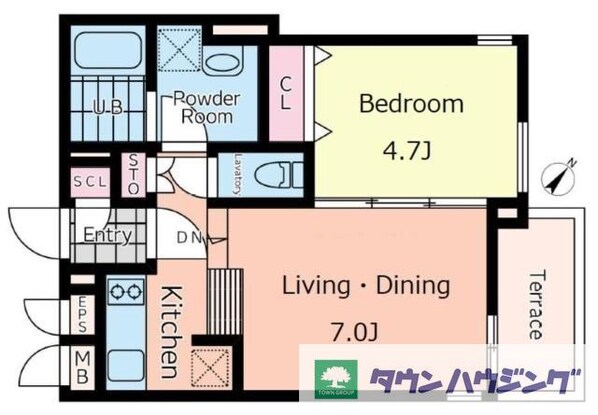 ＰＡＳＥＯ渋谷幡ヶ谷の物件間取画像